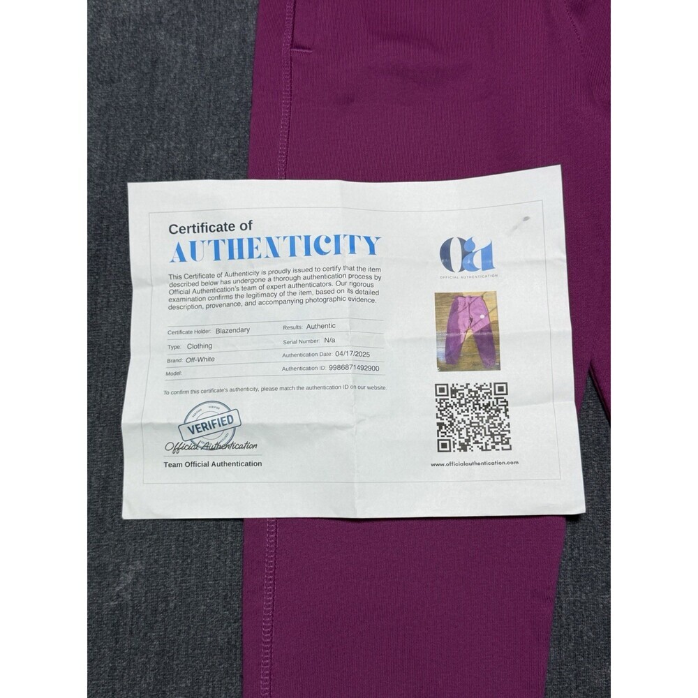 Off-White Girls Joggers pink size 10 NEW - Picture 9 of 11